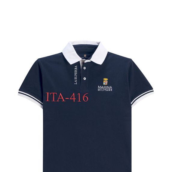 Polo blu marina best sale militare