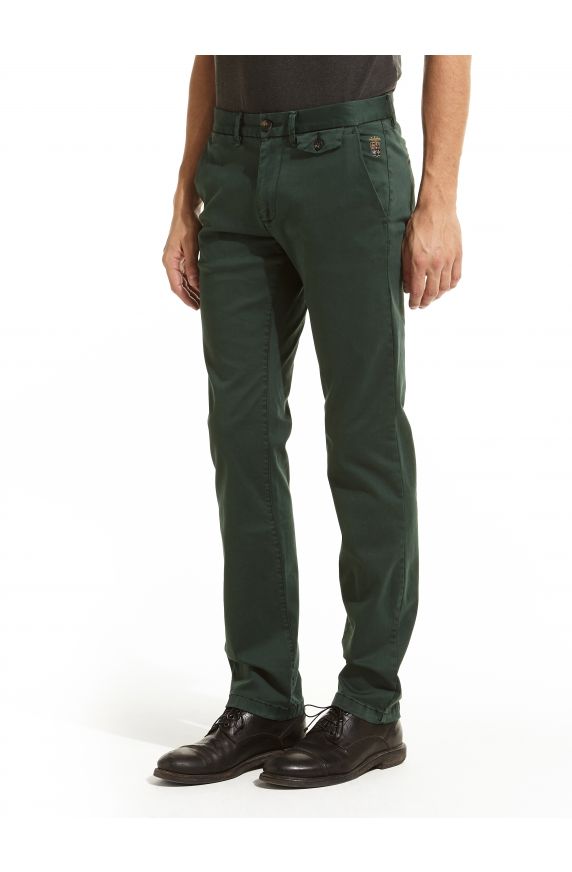 SLIM-FIT CHINO MODEL TROUSERS