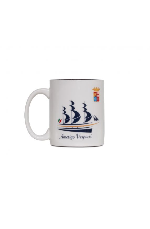 TAZZA IN CERAMICA AMERIGO VESPUCCI