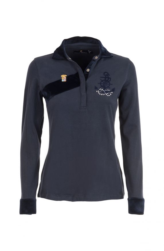 POLO AVEC DES MANCHES DE CHEMISE