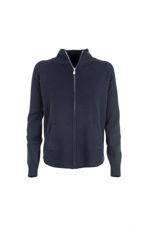 MAGLIA APERTA MEZZO COLLO