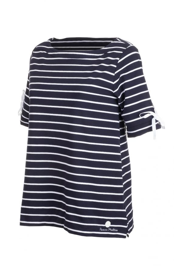 T-SHIRT A RIGHE MANICA CORTA