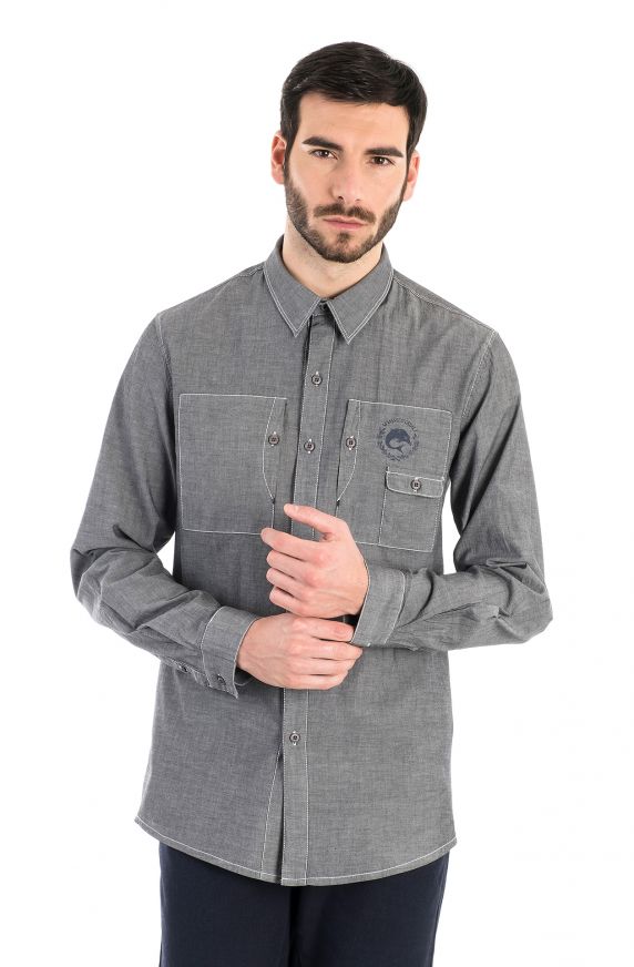 CAMISA DE ALGODÓN CHAMBRAY