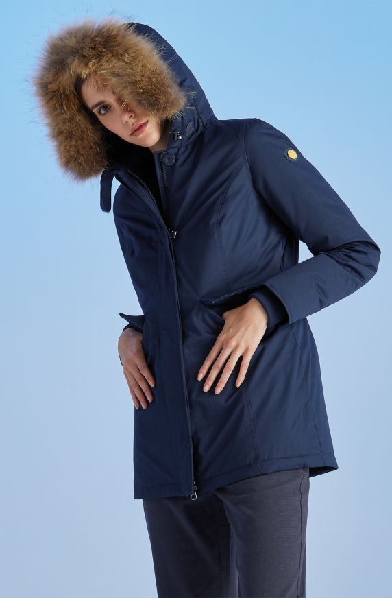 PARKA VERA PIUMA CON CAPPUCCIO