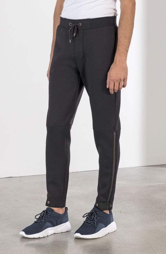 PANTALONI JOGGER IN FELPA TERMICA