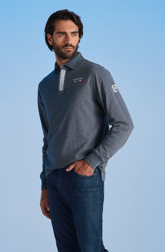 POLO MANICA LUNGA SAILING TEAM