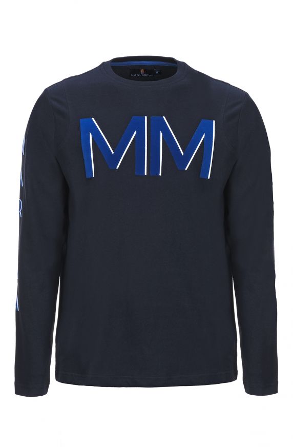 T-SHIRT MANICA LUNGA STAMPA FLOCK