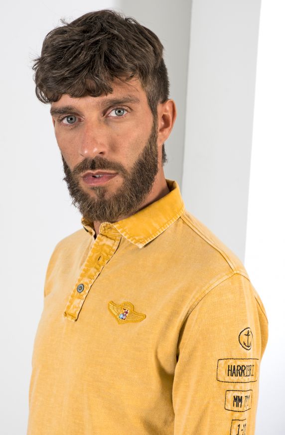 POLO IN PURO COTONE SLUB HARRIER II