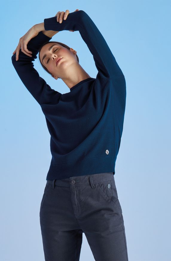 MAGLIA BASIC GIROCOLLO