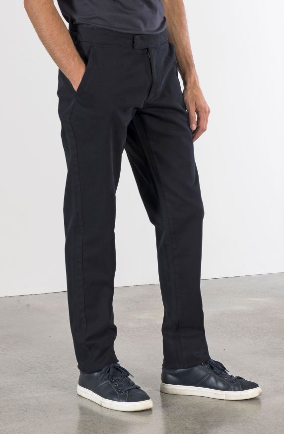 PANTALONI CHINO IN ARMATURA DIAGONALE