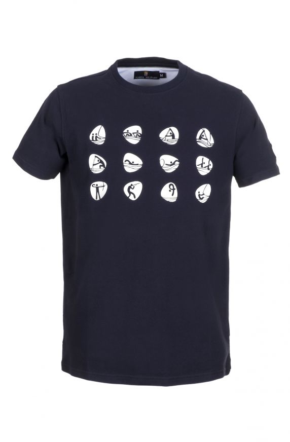 T-SHIRT MANICA CORTA MARINA SPORT