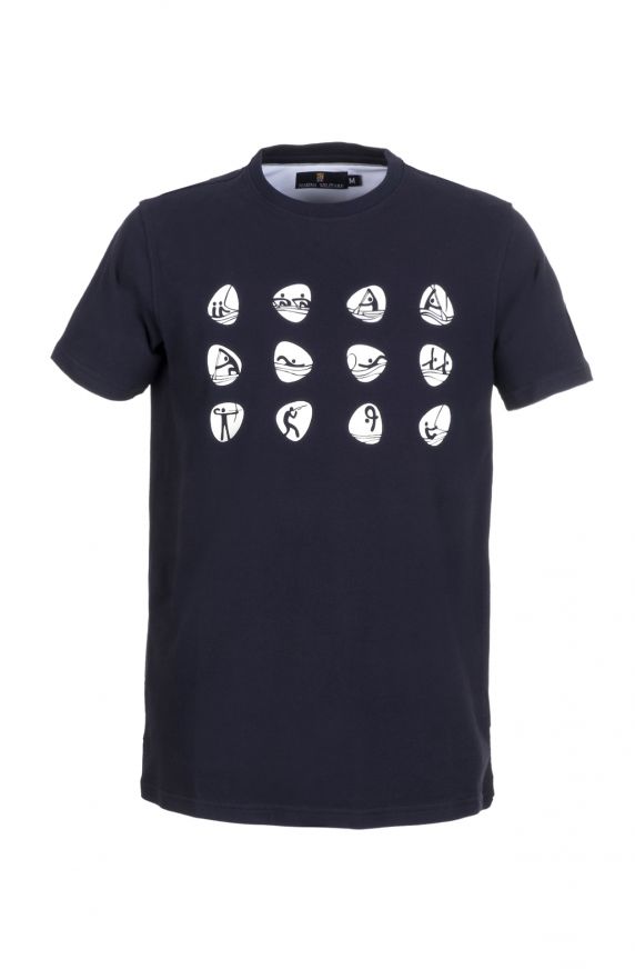 T-SHIRT À MANCHES COURTES MARINA SPORT
