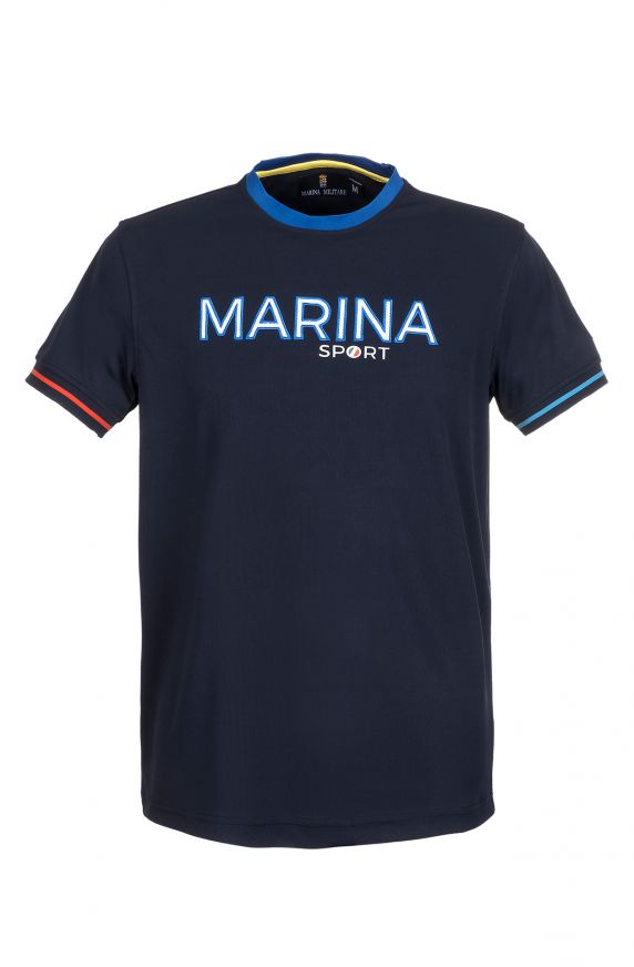 T-SHIRT MANICA CORTA MARINA SPORT