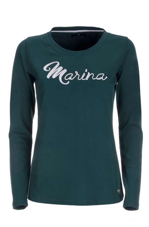 T-SHIRT GIROCOLLO MANICA LUNGA