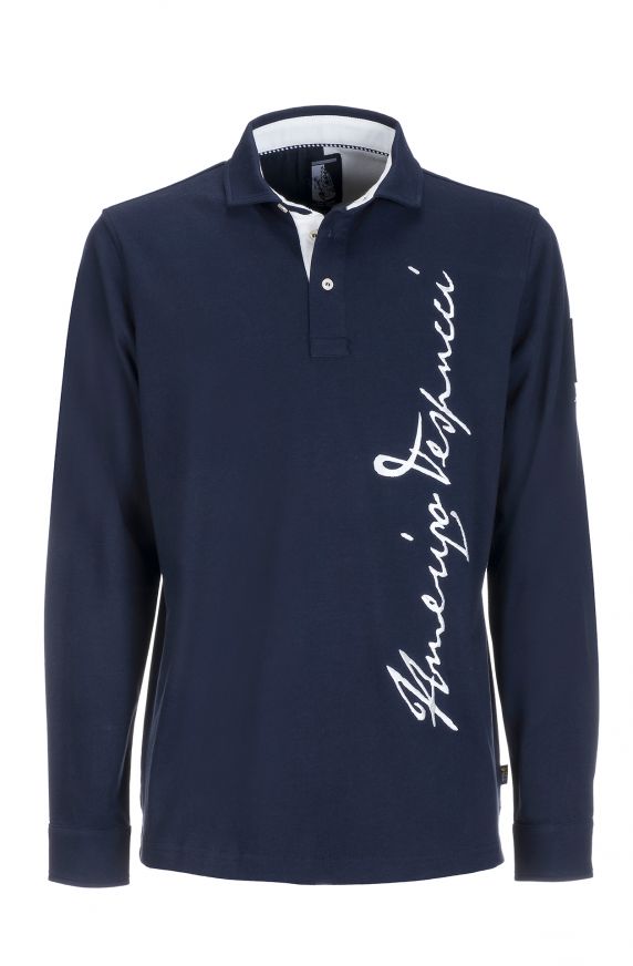 POLO MANICA LUNGA NAVE SCUOLA AMERIGO VESPUCCI