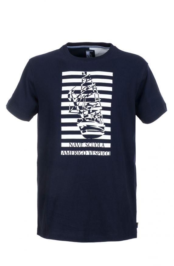 T-SHIRT MANICA CORTA NAVE SCUOLA AMERIGO VESPUCCI