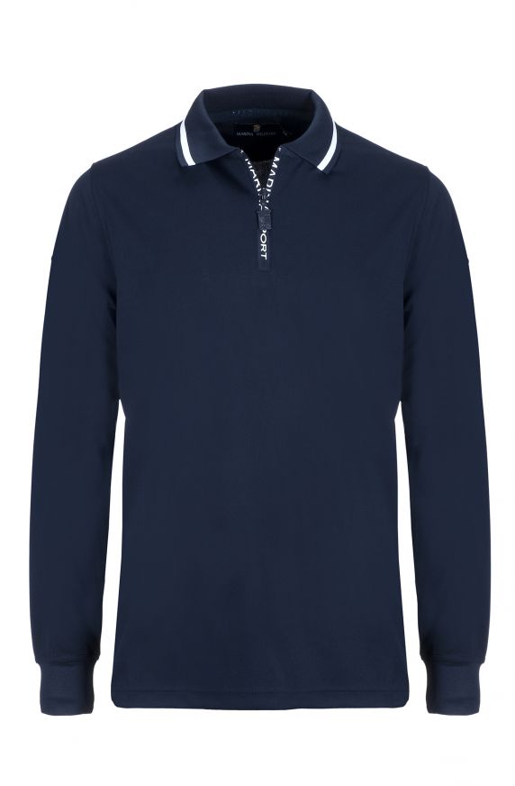 POLO MANICA LUNGA MARINA SPORT