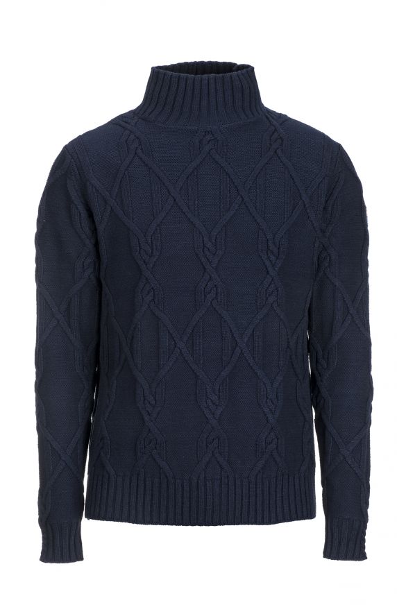 MAGLIONE LAVORATO COLLO A VULCANO