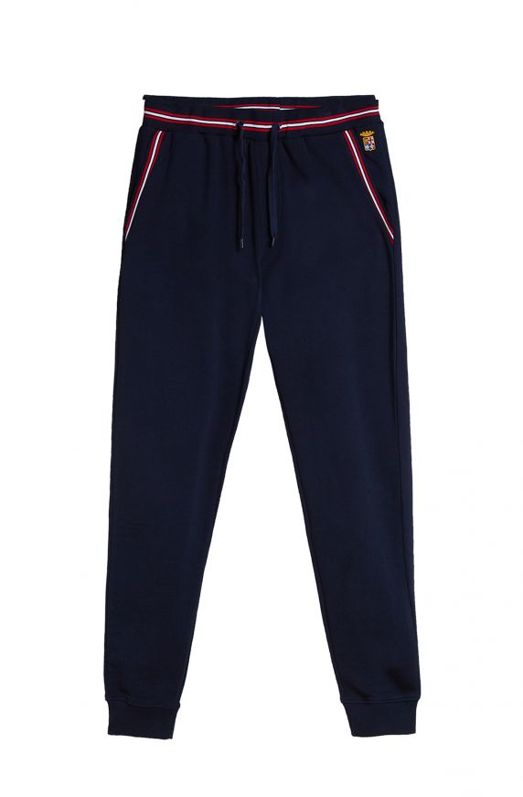 PURE COTTON FRENCH TERRY JOGGER TROUSERS