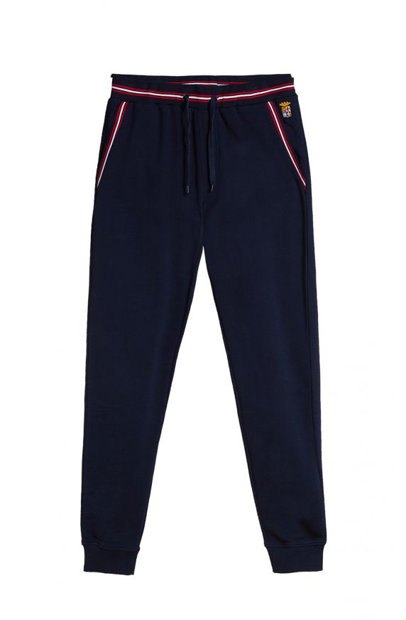 PANTALONI JOGGER IN PURO COTONE FRENCH TERRY