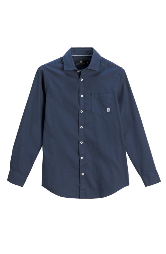 PURE COTTON LONG-SLEEVED SHIRT