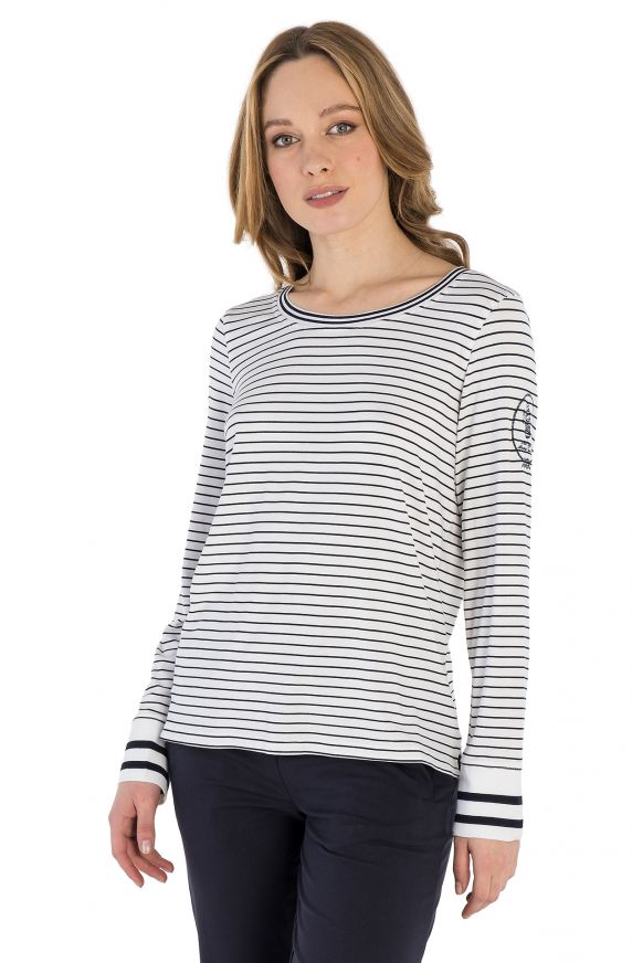 LONG-SLEEVED ROUND-NECK JERSEY