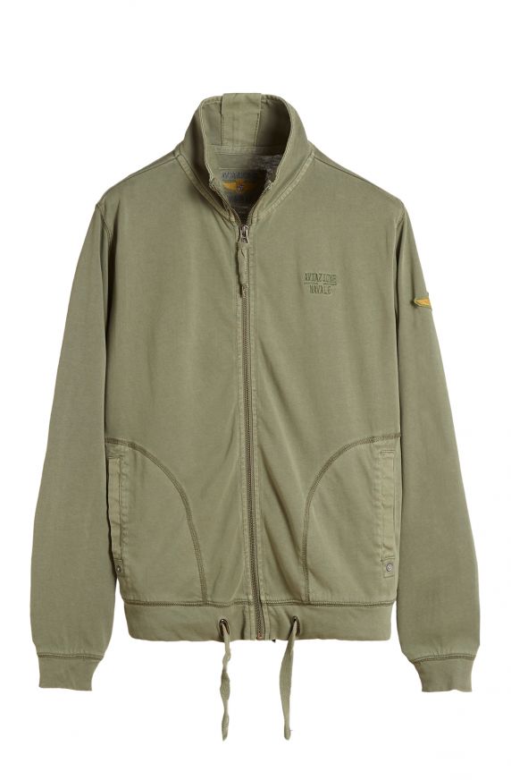 OFFENES SWEATSHIRT AUS REINER BAUMWOLLE