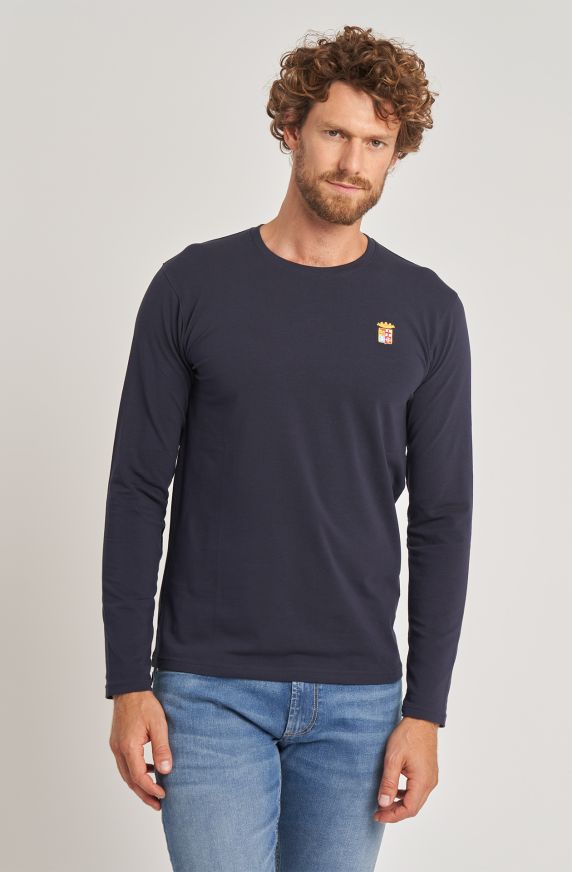 T-shirt girocollo in cotone linea Essential