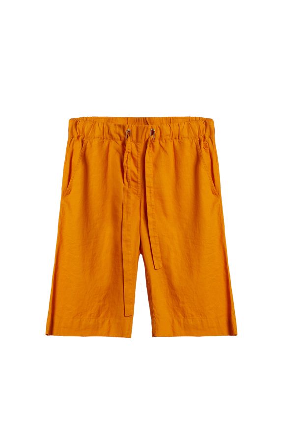 LINEN BERMUDA