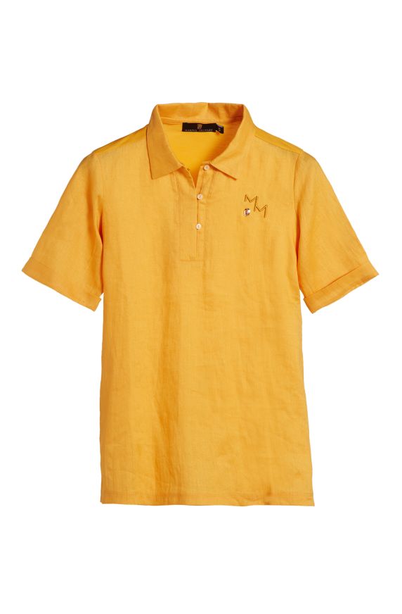 POLO MEZZA MANICA IN LINO