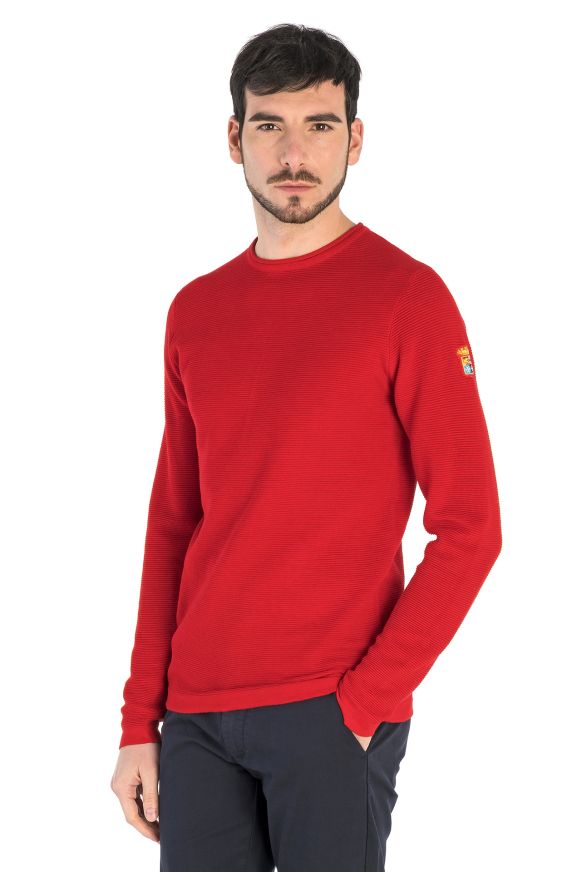 STRICKPULLOVER AUS REINER BAUMWOLLE