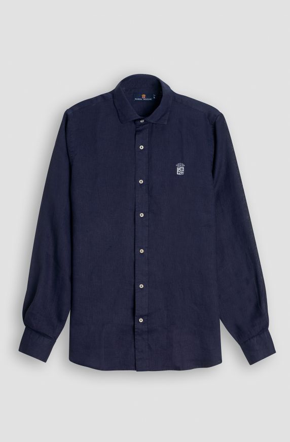 Camicia da uomo in lino