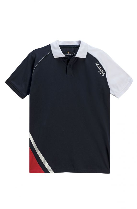 CAMISA TIPO POLO DE MANGA CORTA DE LA MARINA SPORT