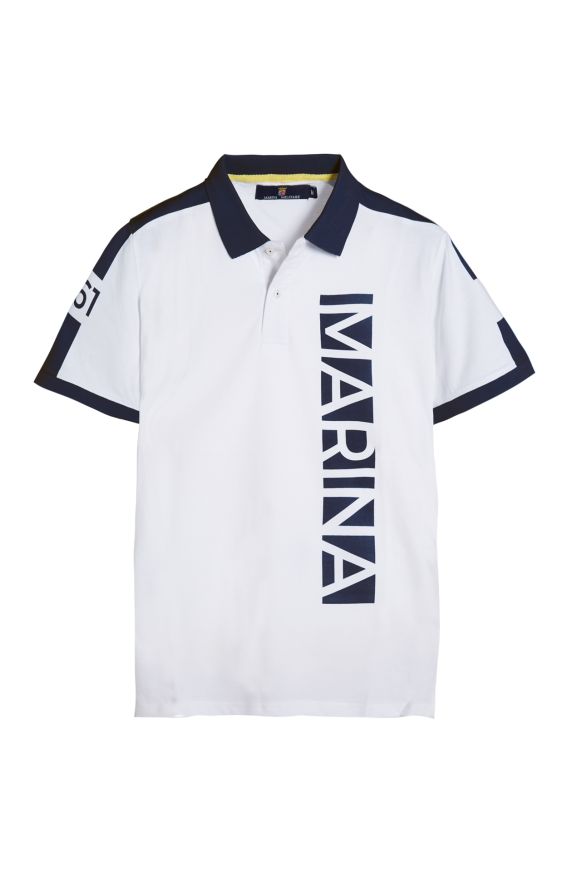 KURZARM POLOSHIRT