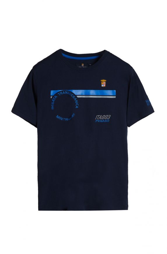 KURZARM T-SHIRT MIT RUNDHALSAUSSCHNITT