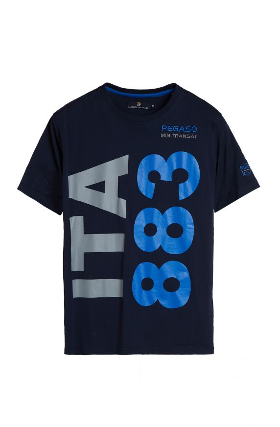 T-SHIRT GIRO COLLO MEZZA MANICA