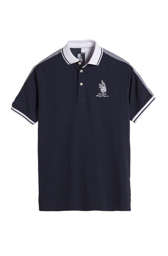SHORT-SLEEVED POLO SHIRT NAVE SCUOLA AMERIGO VESPUCCI