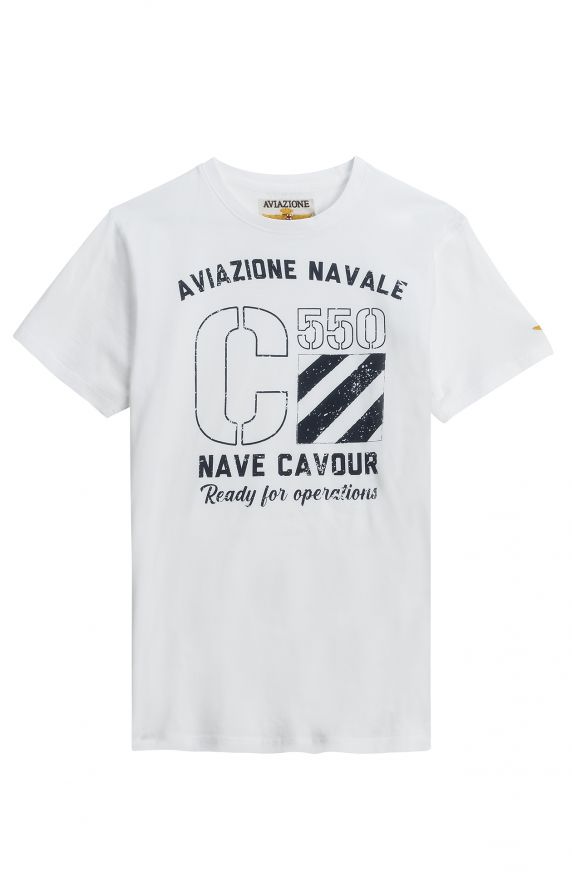 T-shirt manica corta Nave Cavour