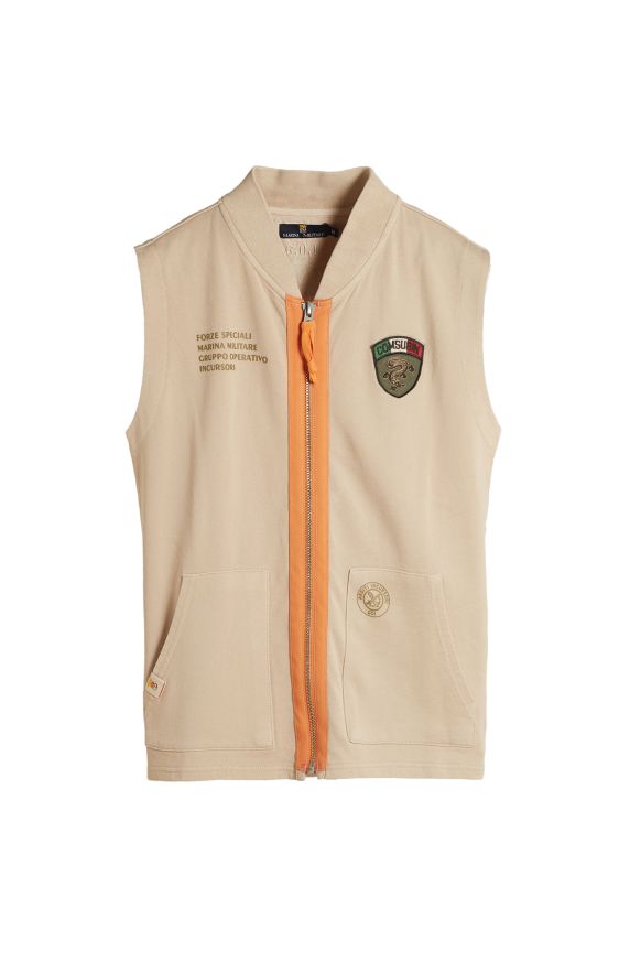 GILET EN COTON