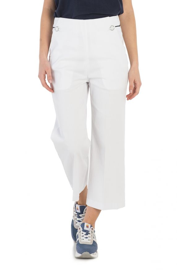 PANTALON EN COTON STRETCH