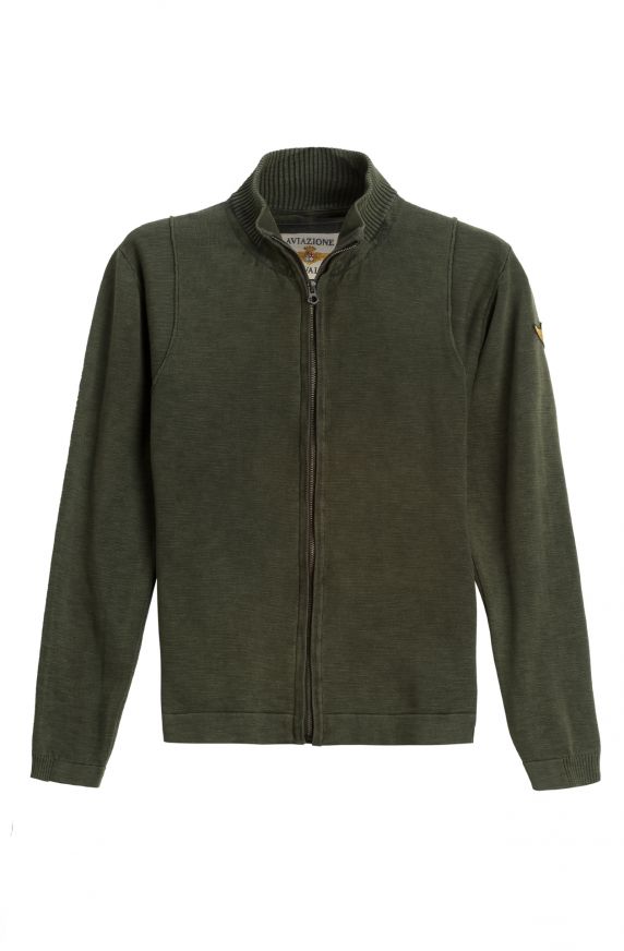 MAGLIONE COTONE APERTA