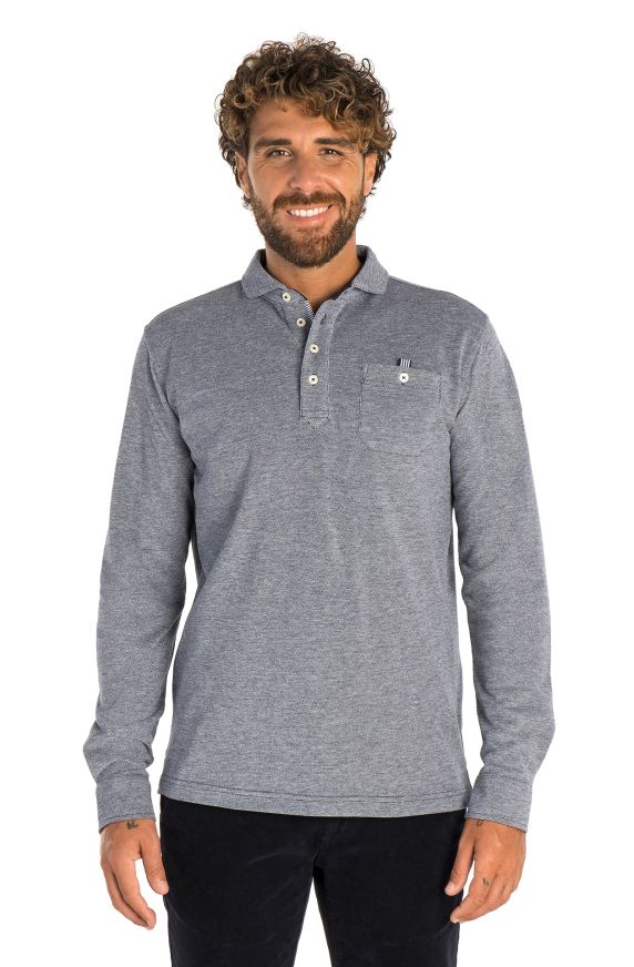 POLO PIQUET MANICA LUNGA