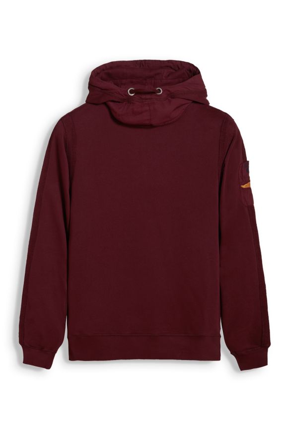 SWEAT-SHIRT FERMÉ À CAPUCHE