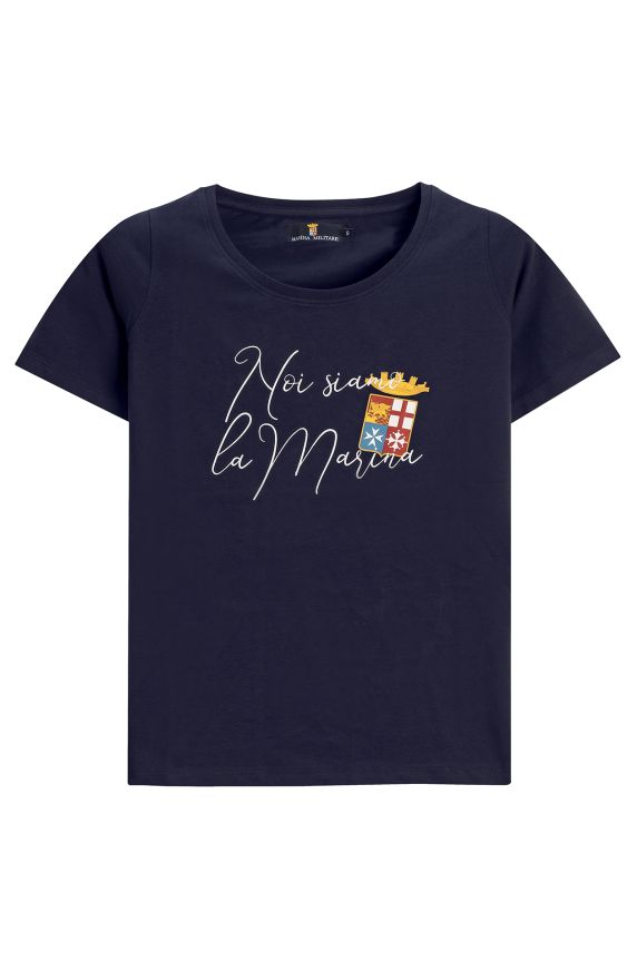 T-shirt scritta Marina