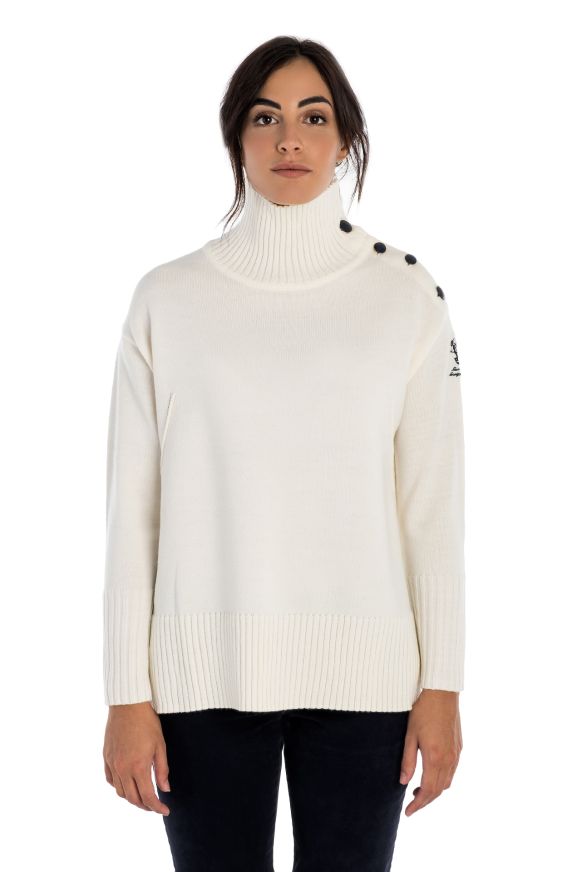 PULL COL OUVERT AMERIGO VESPUCCI