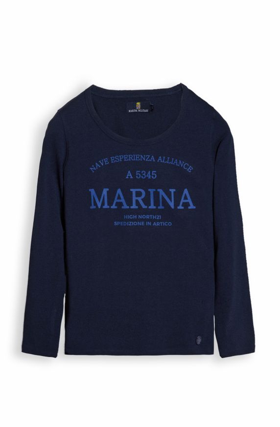 T-SHIRT COL ROND MANCHES LONGUES