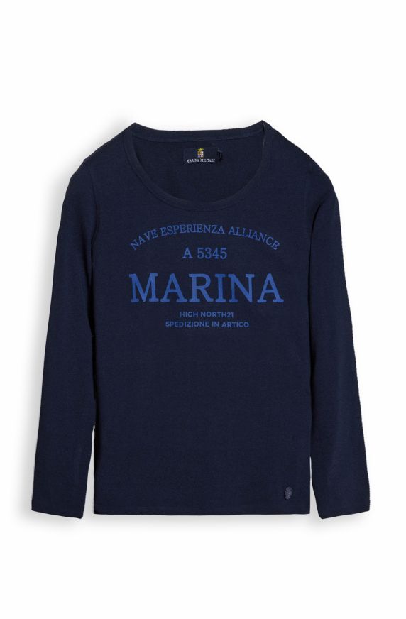 BMSM pure slub cotton polo shirt Marina Militare Sportswear