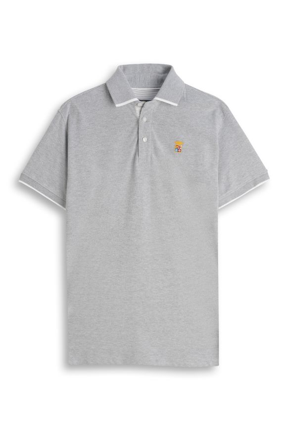 Polo de piqué de algodón