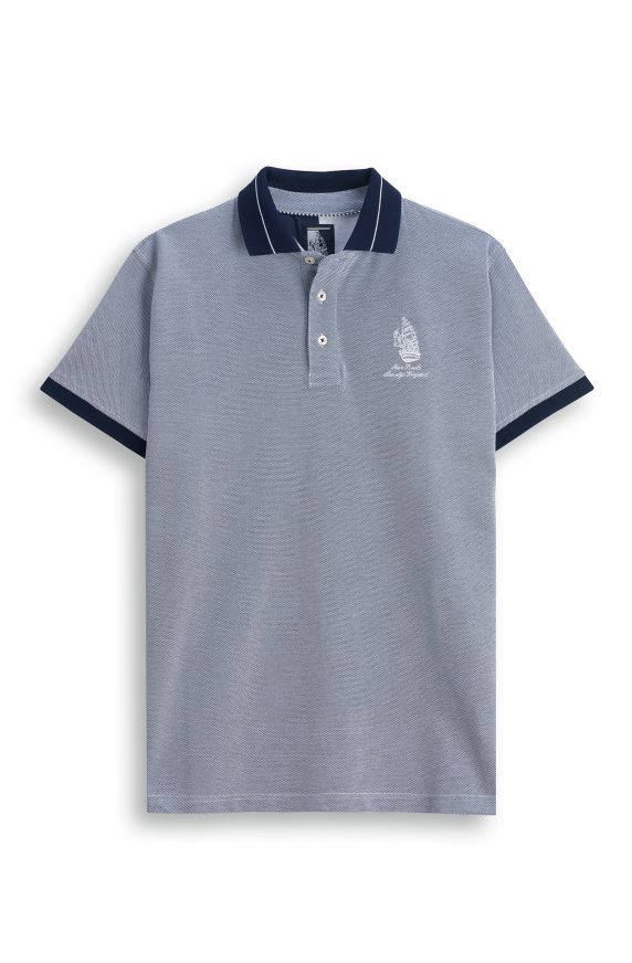 Amerigo Vespucci cotton polo shirt