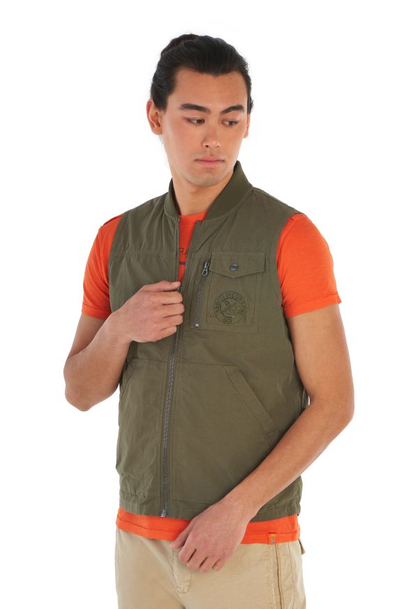 G.O.I. sleeveless jacket